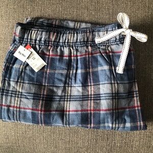 NWT Men’s Blue Plaid Pajama Pants XXL